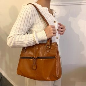 Vintage Brown Genuine Leather Purse